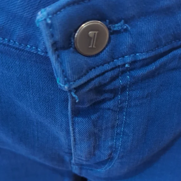 Pilcro Cobalt Blue Women's Jean Shorts - Picture 4 of 7